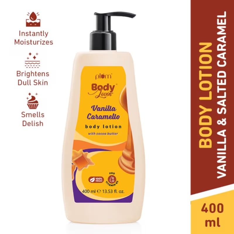 Plum BodyLovin Vanilla Caramello Bestselling Body Lotion Nykaa sale