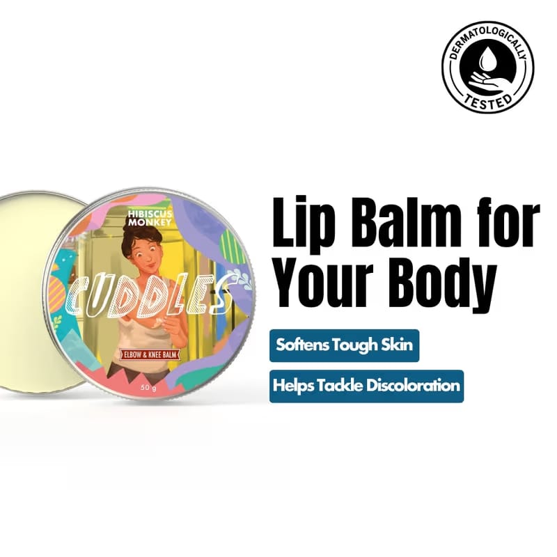 Hibiscus Monkey Cuddles Lemon Body Balm, For Chapped Skin, Nature Derived, For Sensitive Skin Nykaa sale