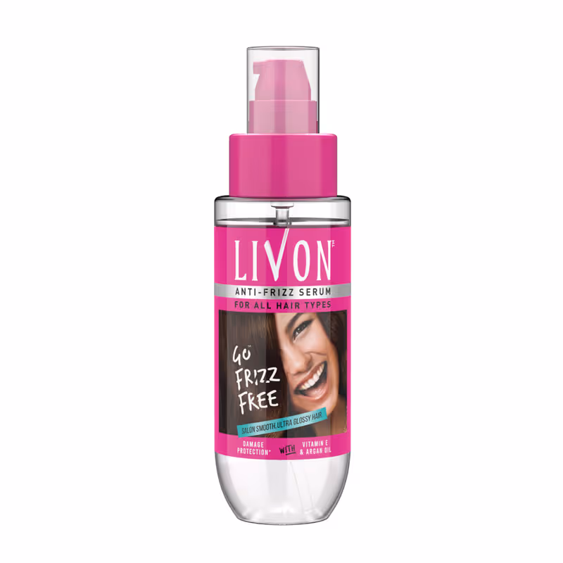 Livon Hair Serum for Women & Men All Hair Types Smooth, Frizz free & Glossy Hair Nykaa sale