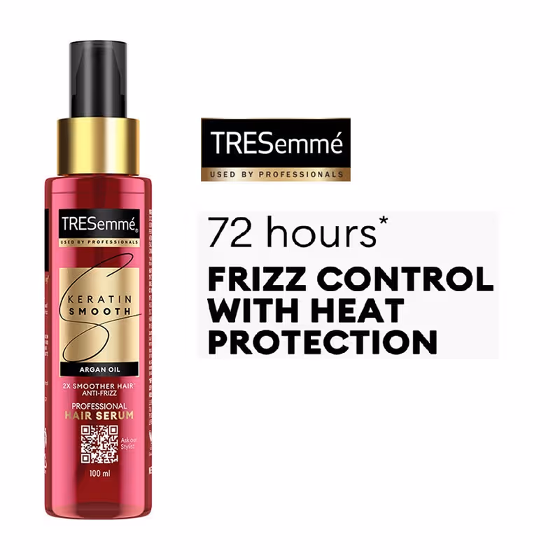 TRESemmé Keratin Smooth Anti-Frizz Hair Serum, Smoothens Dry & Frizzy Hair Nykaa sale