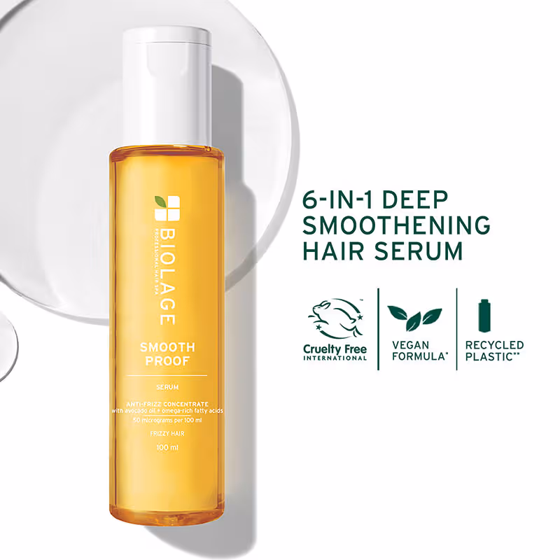 Biolage Smoothproof 6-in-1 Hair Serum for Frizzy Hair with Avocado & Grape seed oil Nykaa sale