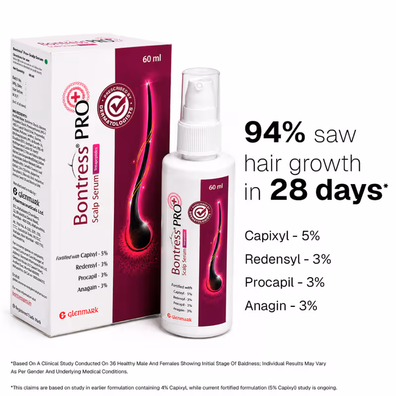 Bontress Pro+ Hair Serum With Tetrapeptides Nykaa sale