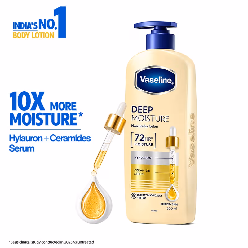 Vaseline Intensive Care Deep Moisture Body Lotion Nykaa sale
