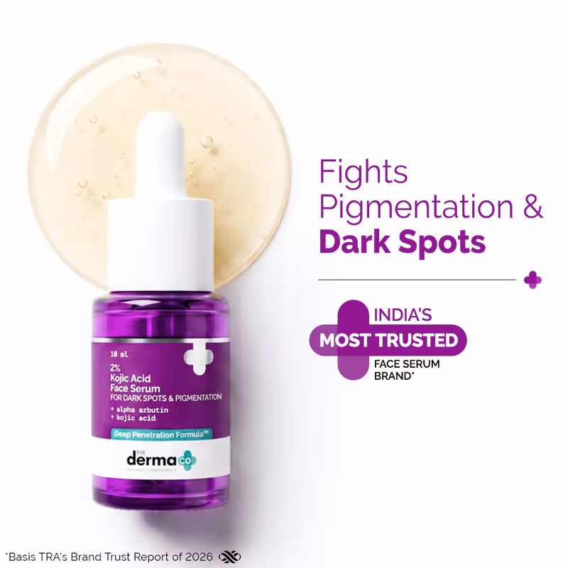 The Derma Co 2% Kojic Acid Face Serum for Dark spots reduction, Pigmentation & Blemishes Nykaa sale