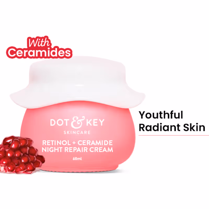 Dot & Key Retinol + Ceramide Sleep Treatment Anti-Ageing Night Cream For Fine Lines & Wrinkl Nykaa sale