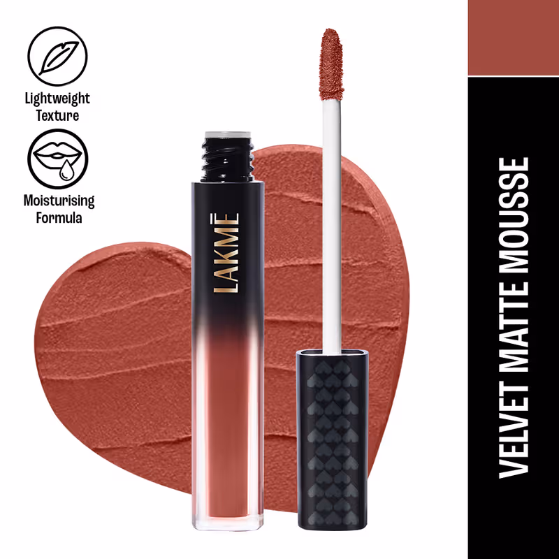 Lakme Xtraordin-Airy Velvet Matte Lip Mousse Nykaa sale