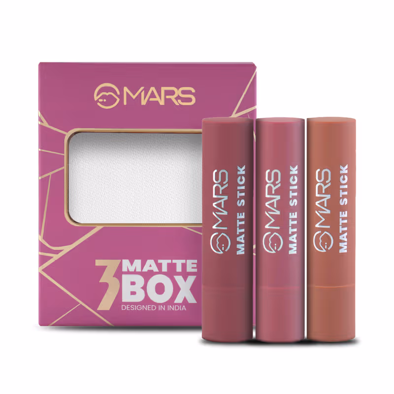 MARS Matte Lipsticks Box Nykaa sale