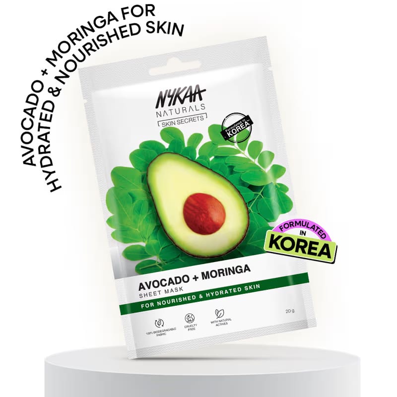 Nykaa Green Tea and Aloe Vera Sheet Mask Nykaa sale