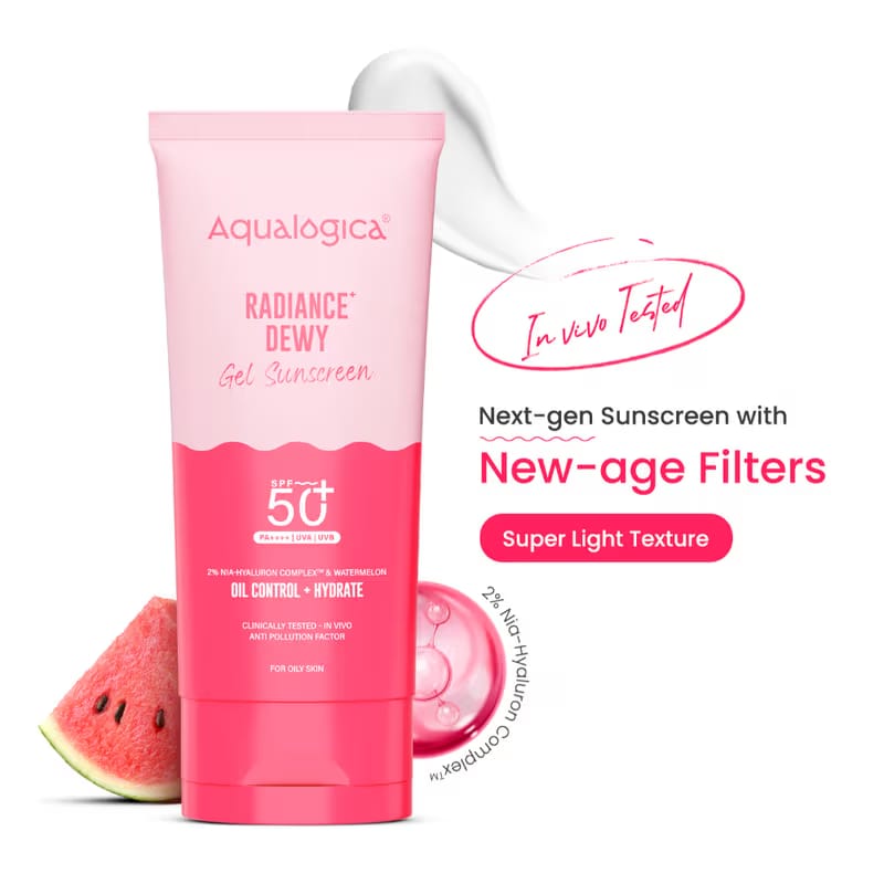Aqualogica Radiance+ Sunscreen SPF 50+ PA++++ Nykaa sale