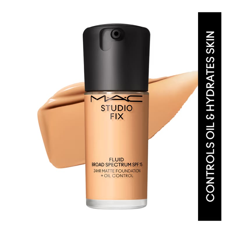 M.A.C Studio Fix Fluid SPF 15 Soft Matte Foundation with Hyaluronic Acid Nykaa sale