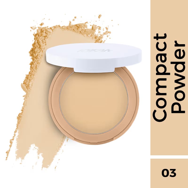 Nykaa Cosmetics All Day Matte 12HR Oil Control Face Compact Powder Nykaa sale