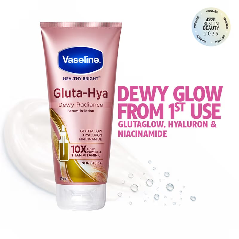 Vaseline Gluta-Hya Dewy Radiance Lotion Nykaa sale