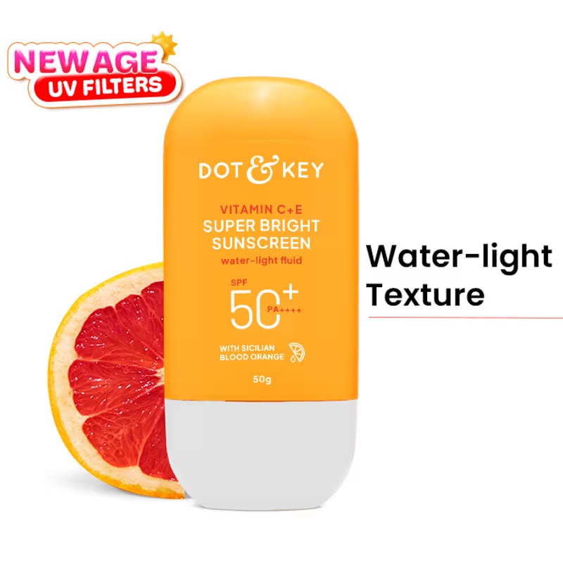 Dot & Key Vitamin C + E Super Bright Sunscreen, SPF 50+ PA++++ Nykaa sale