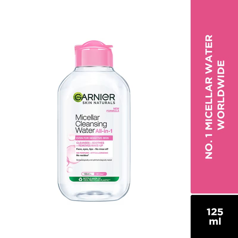 Garnier Skin Naturals Micellar Oil-Infused Cleansing Water, 400 ml Nykaa sale