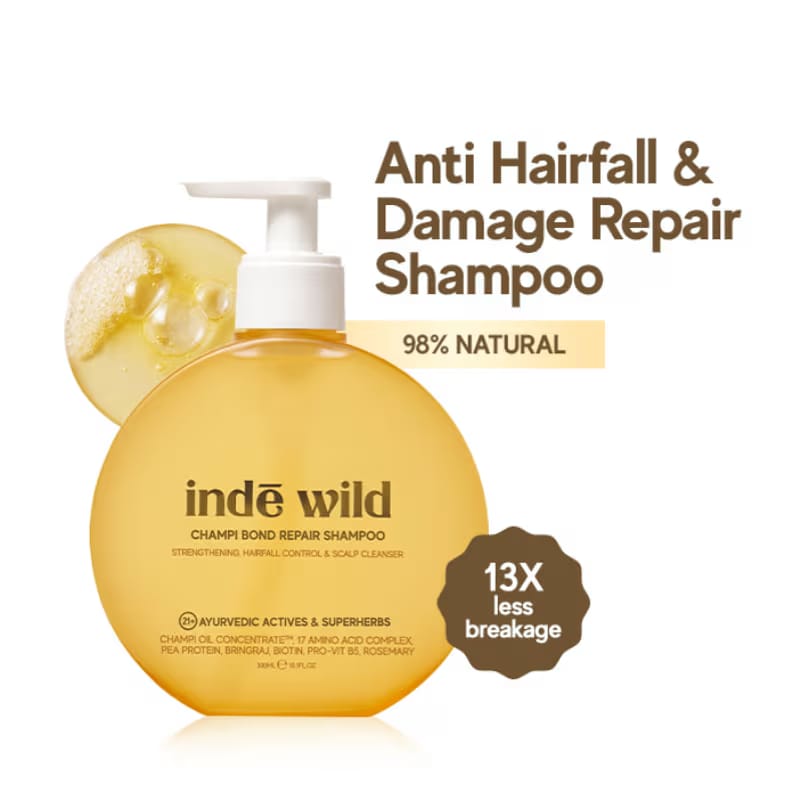 inde wild Champi Bond Repair Shampoo Nykaa sale