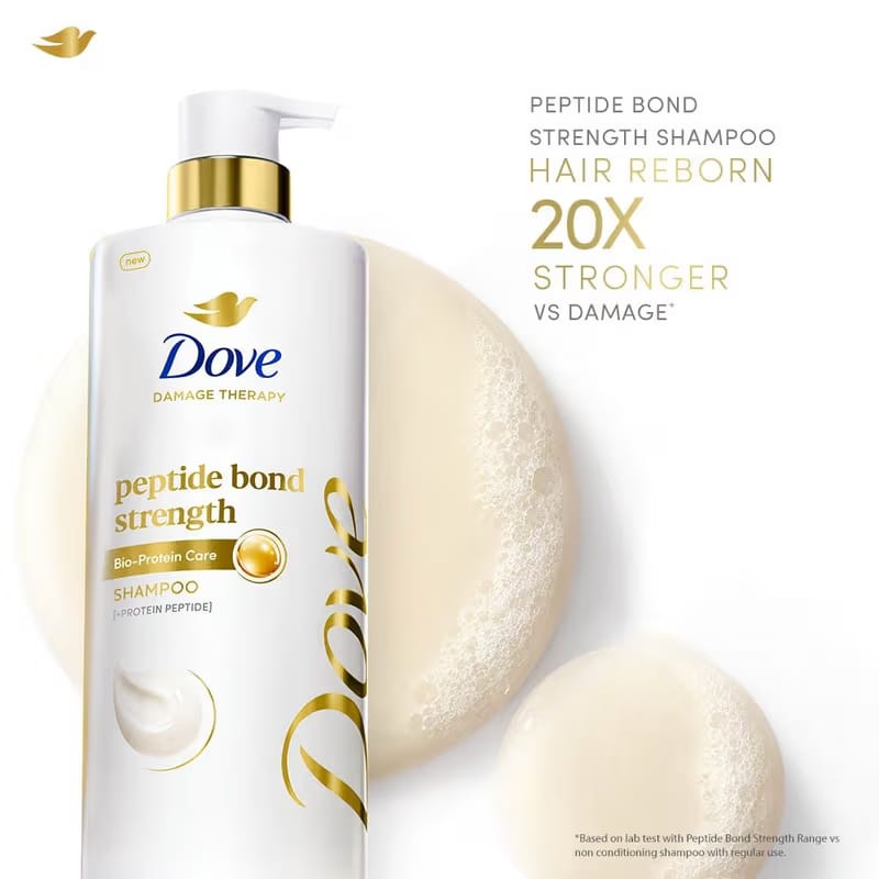 Dove Peptide Bond Strength Shampoo Nykaa sale