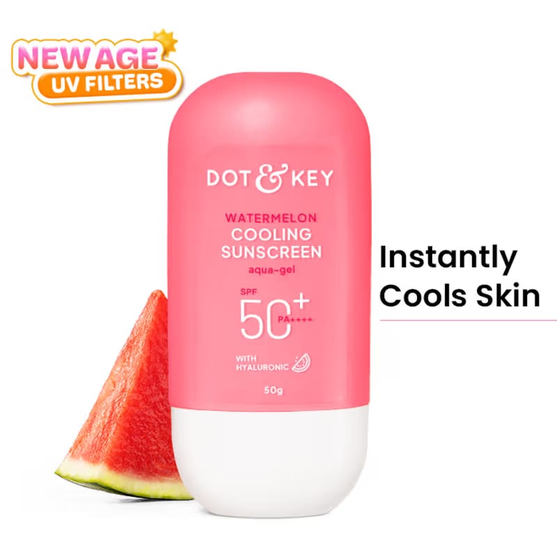 Dot & Key Watermelon Cooling Sunscreen SPF 50+ PA++++ Nykaa sale