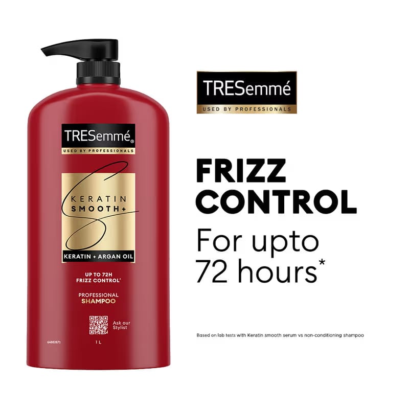 TRESemme Keratin Smooth Anti-Frizz Shampoo with Keratin & Argan Oil Nykaa sale