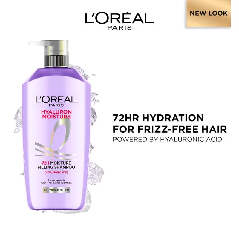 L'Oreal Paris Hyaluron Moisture Anti-Frizz Shampoo With Hyaluronic Acid Nykaa sale