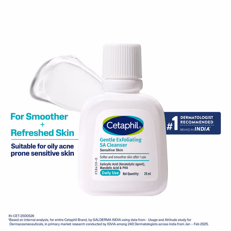 Cetaphil Gentle Exfoliating SA Cleanser For Oily, Acne Prone Skin For Daily Exfoliation Nykaa sale