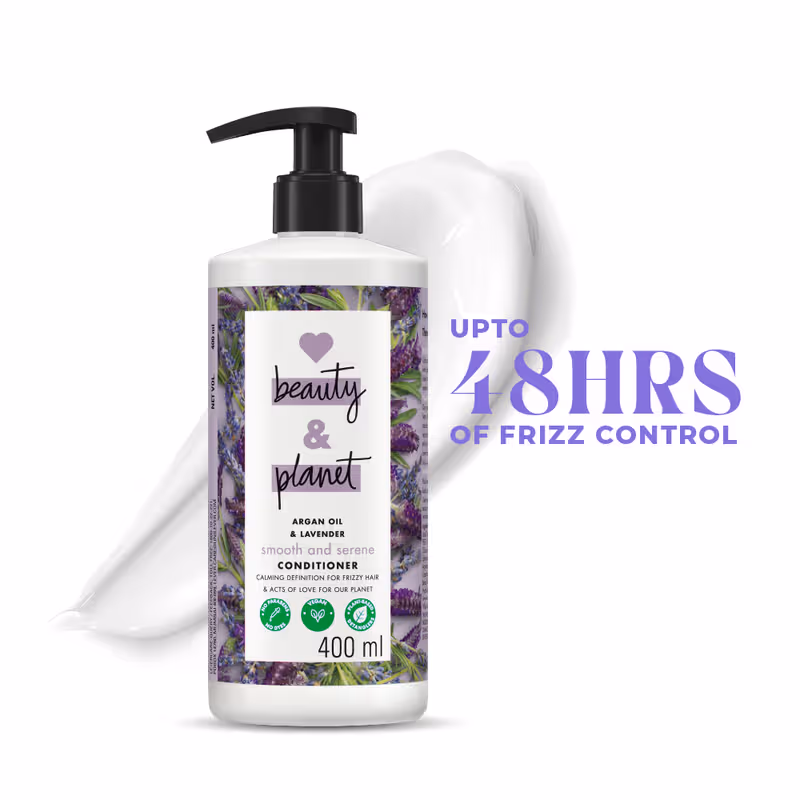 Love Beauty & Planet Argan Oil And Lavender Sulphate Free Conditioner For Dry & Frizzy Hair Nykaa sale