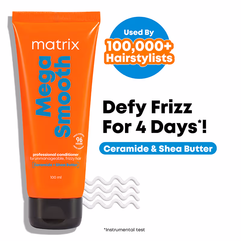 Matrix Mega Smooth Professional Conditioner For Frizzy Hair, For All Hair Types, Paraben-Fre Nykaa sale
