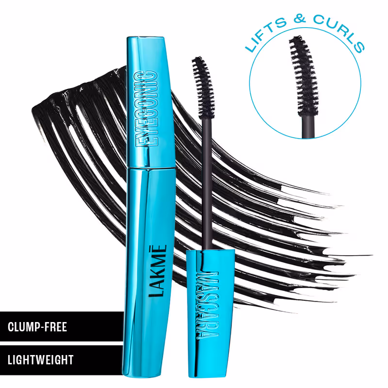Lakme 9 To 5 Eyeconic Curling Mascara, Smudgeproof, Waterproof, Lasts Upto 24 Hrs Nykaa sale