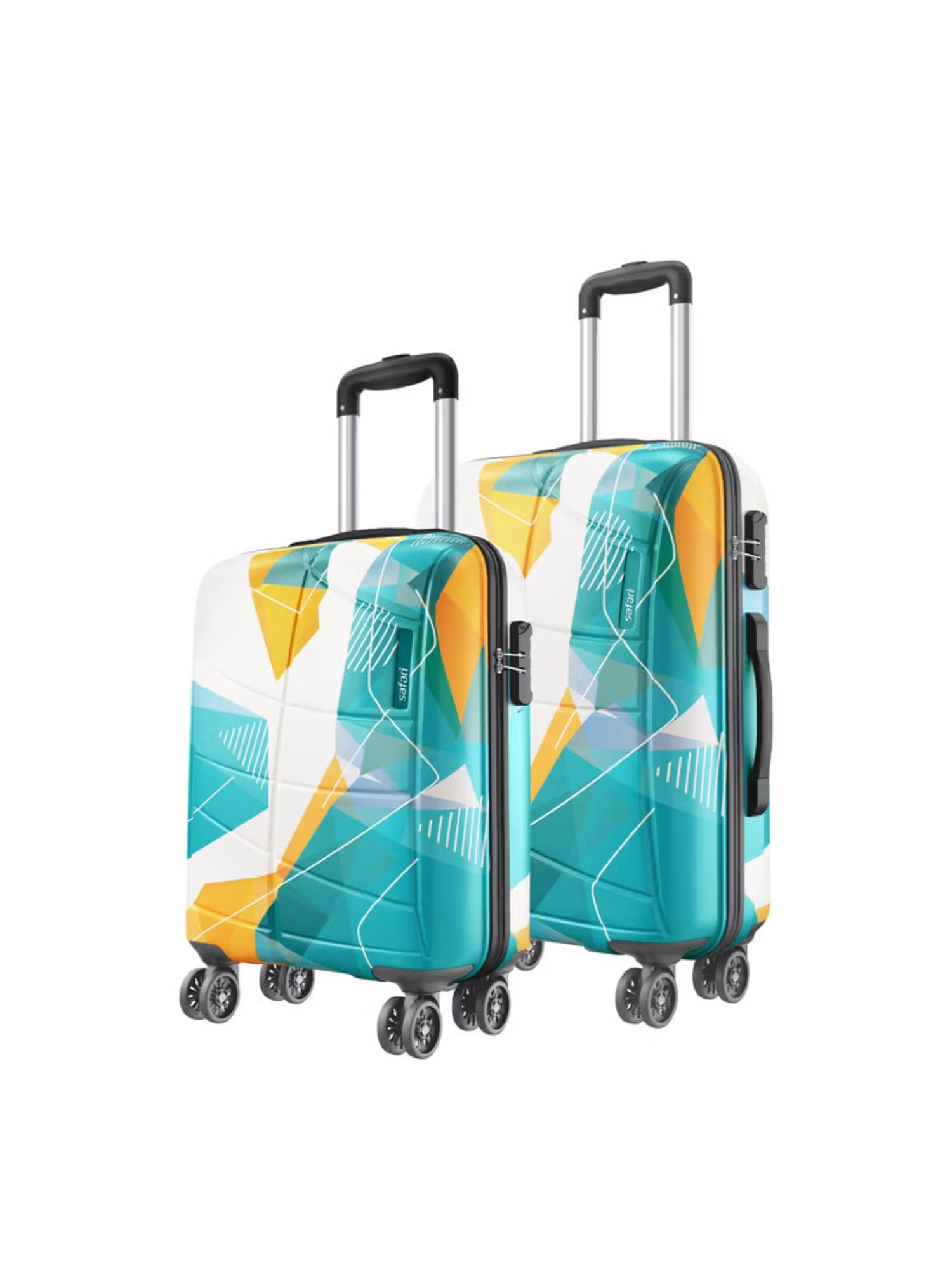 Safari Luma Neo Hard Polycarbonate Trolley Bags (S/M) Nykaa Fashion sale