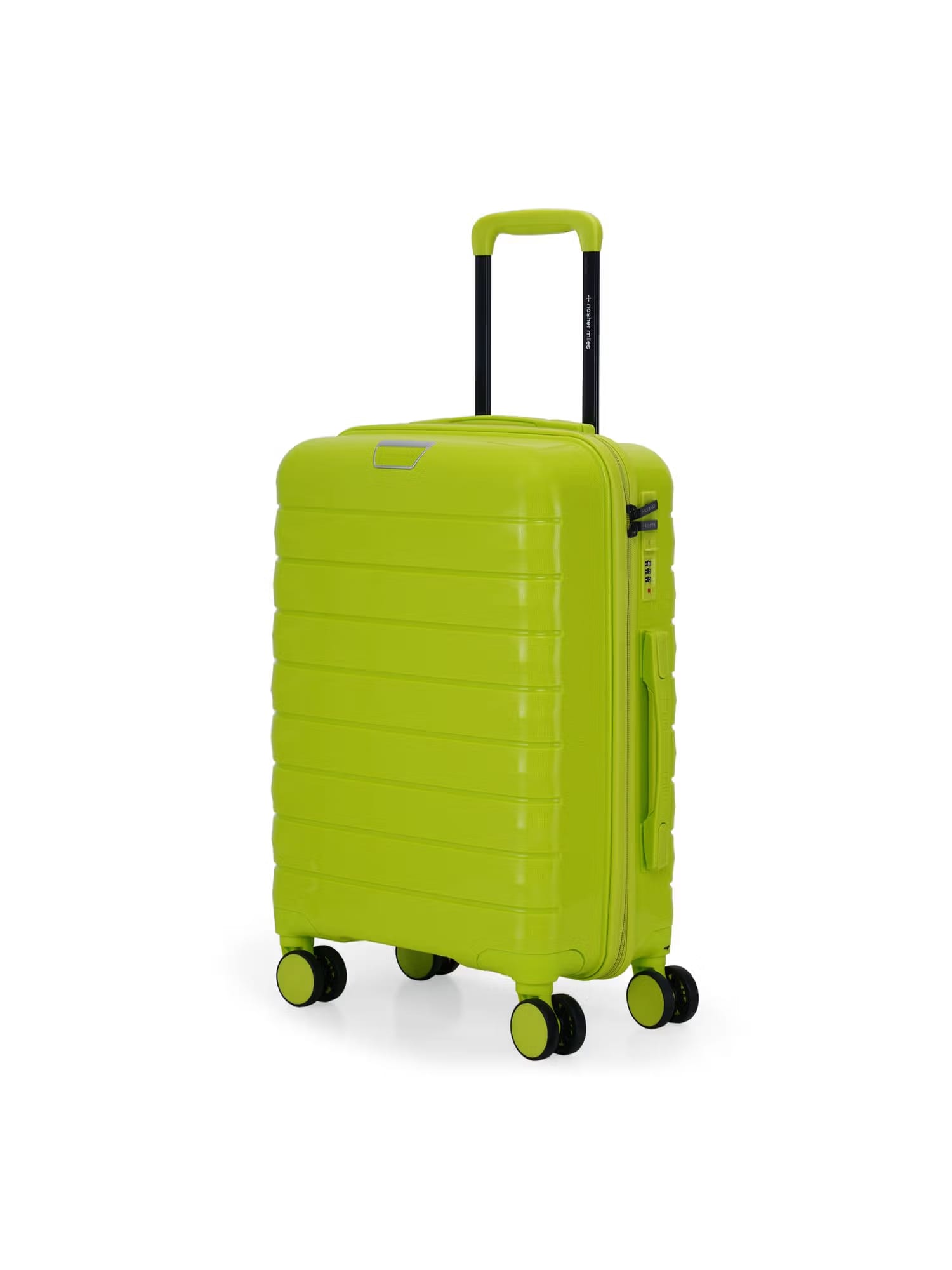 Nasher Miles Vienna Hard-Sided Polypropylene Neon Lime Trolley Bag Nykaa Fashion sale