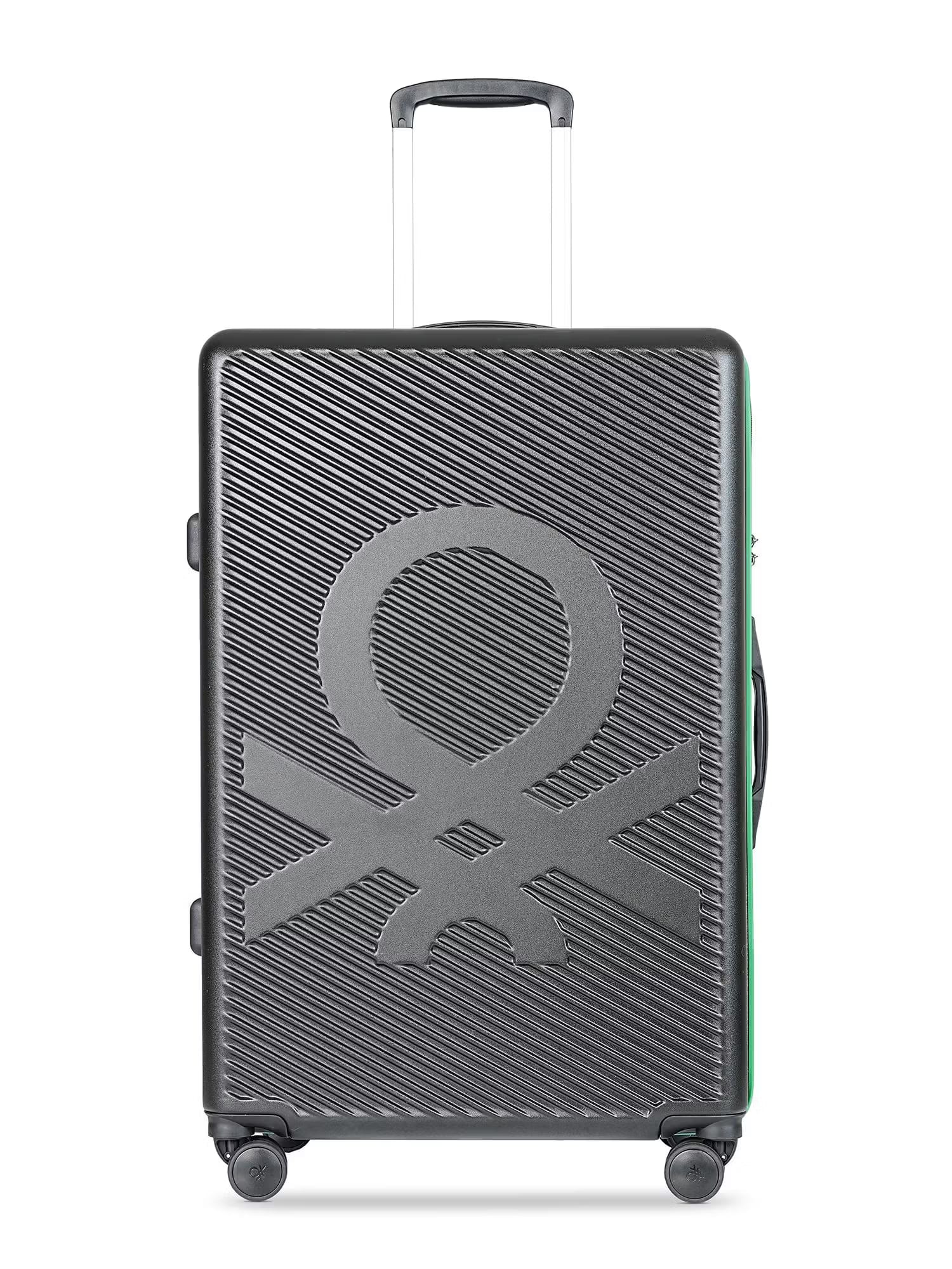United Colors of Benetton Unisex Hard Luggage Trolley Bag Glide Pro - Black Nykaa Fashion sale