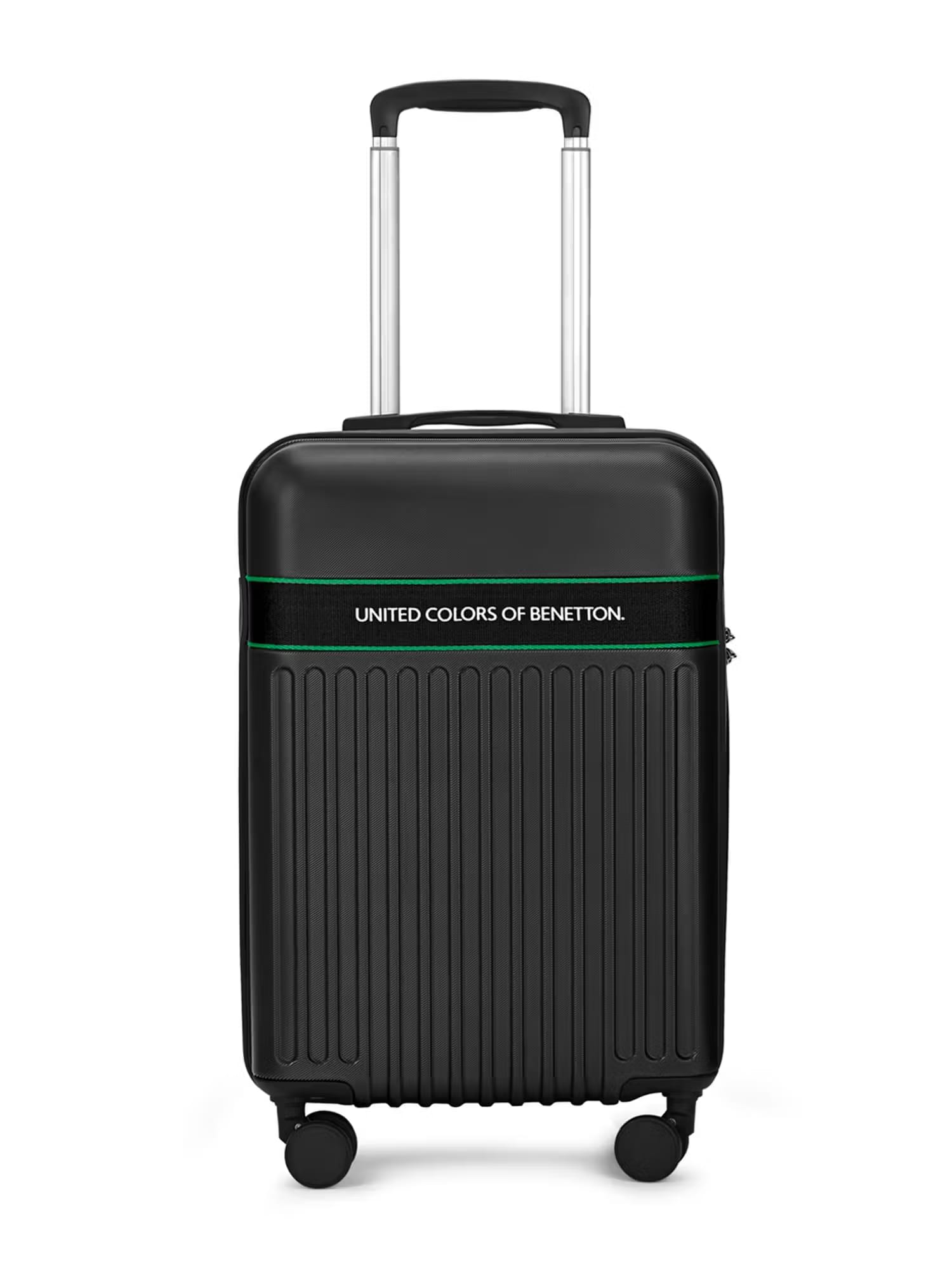 United Colors of Benetton Unisex Hard Luggage Trolley Bag Ionic - Jet Black Nykaa Fashion sale