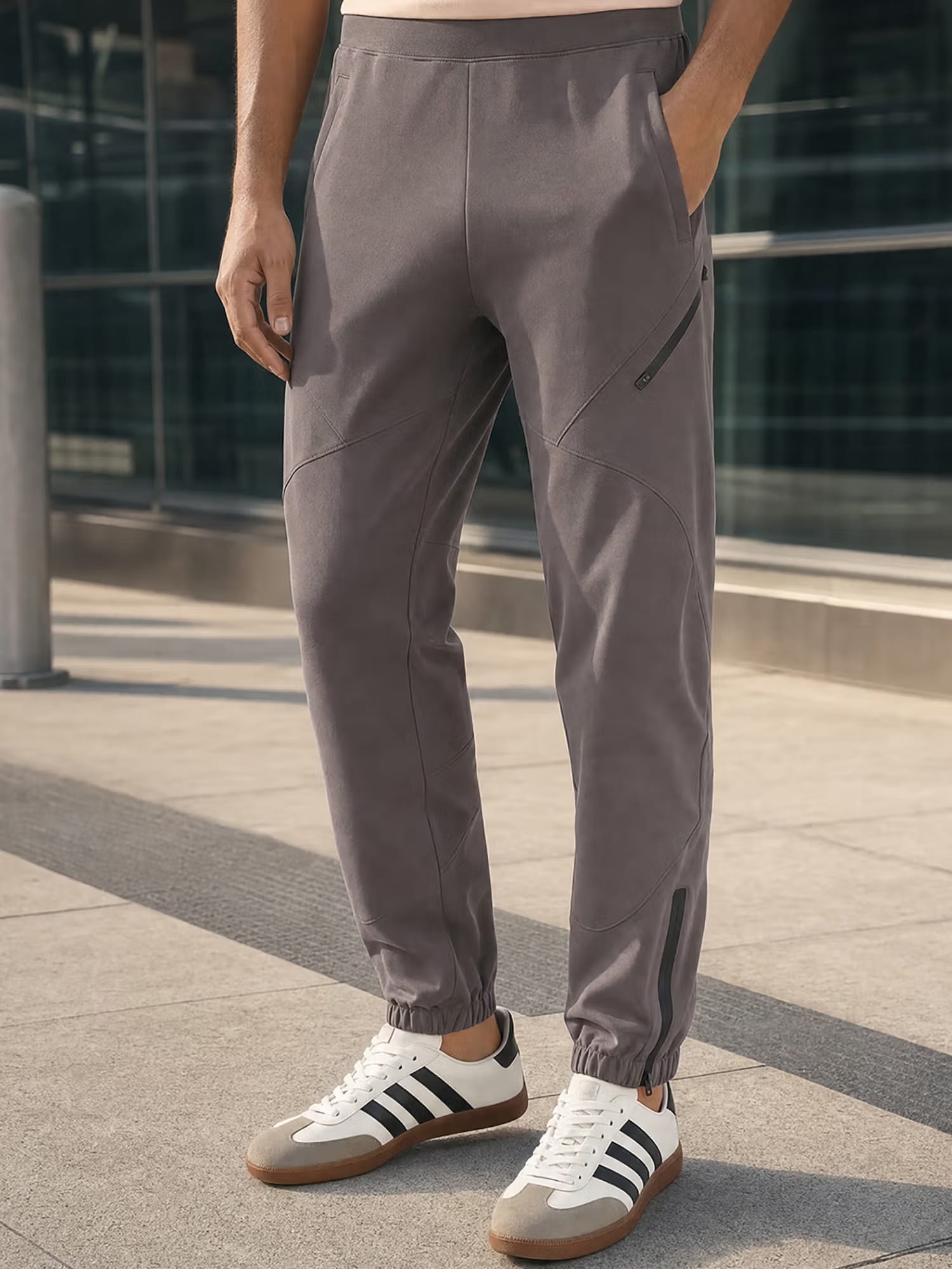 Nobero Men Grey Wanderer Joggers Nykaa Fashion sale