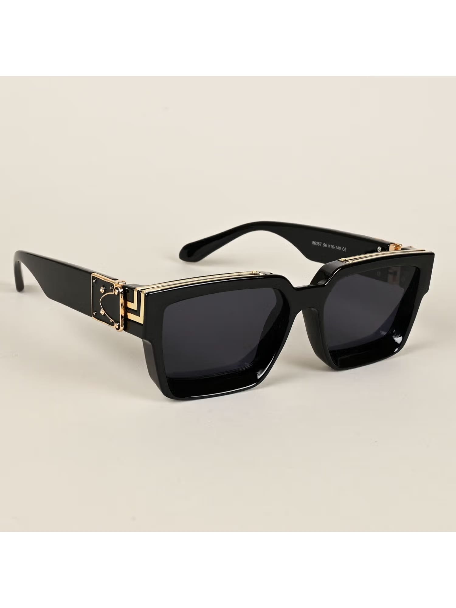 Voyage Wayfarer Sunglasses for Men and Women, Black Nykaa Fashion sale