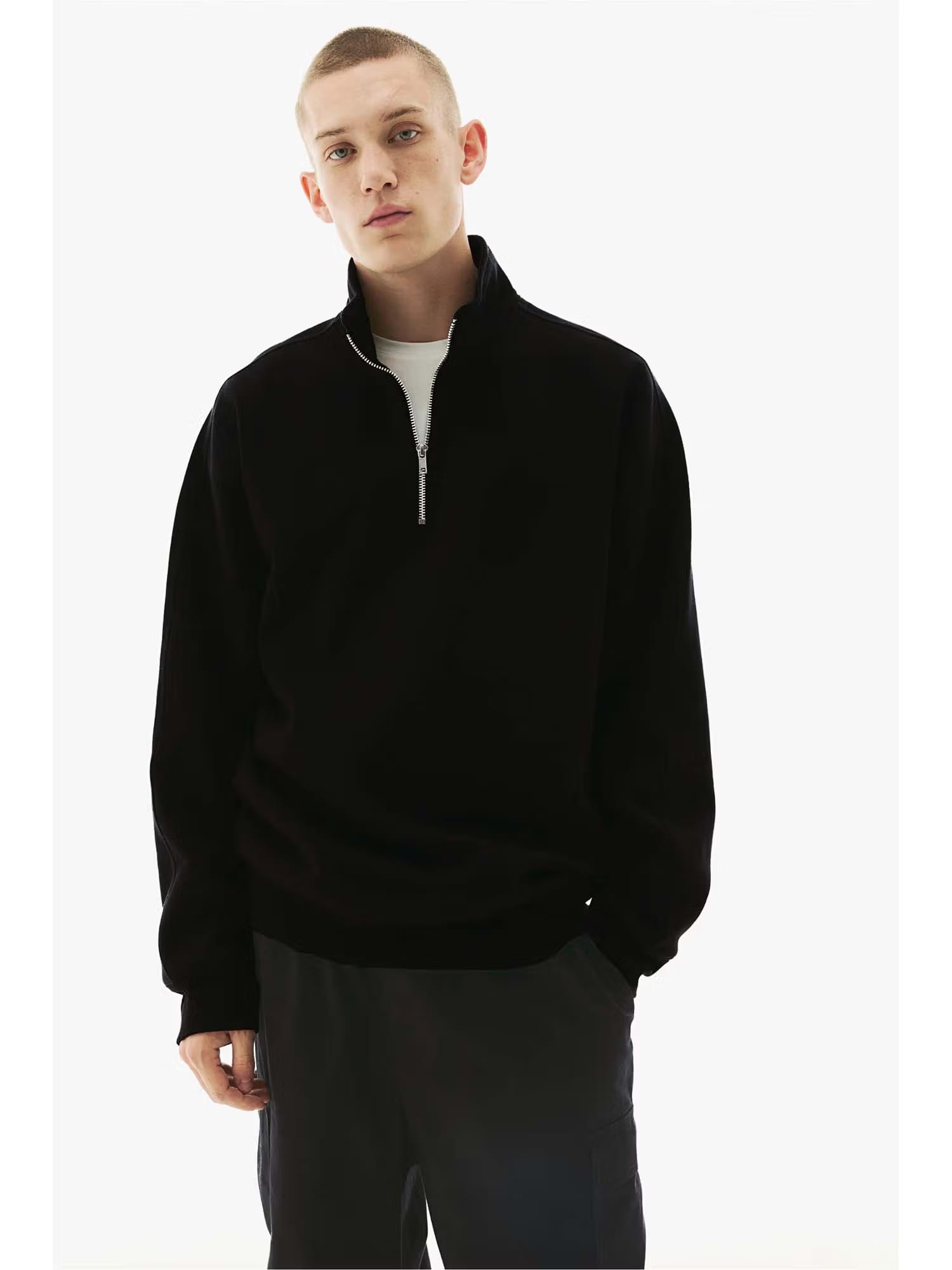 MISCHIEF MONKEY Black Cotton Solid Sweatshirt Nykaa Fashion sale