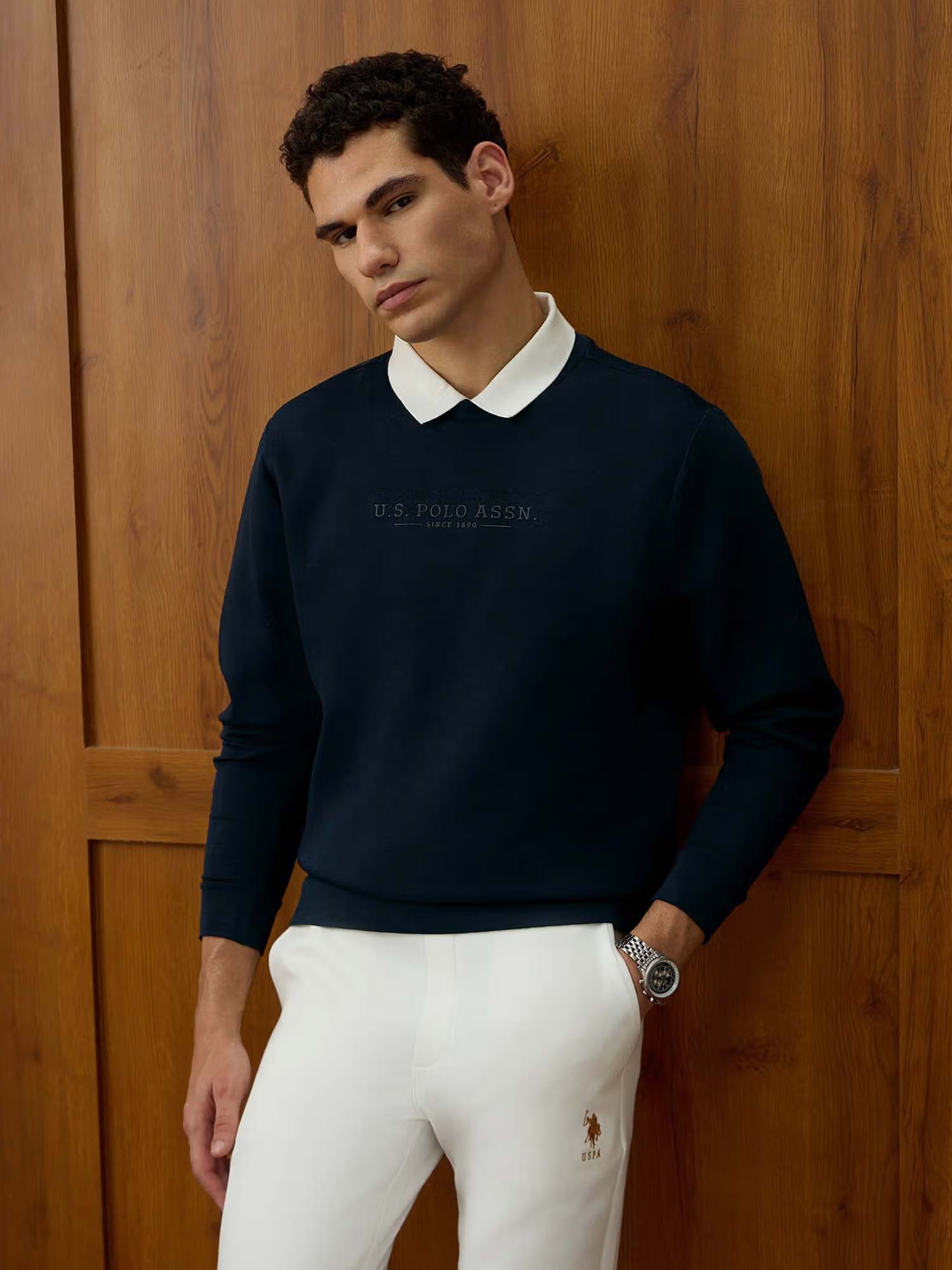 U.S. POLO ASSN. Varsity Theatre Sweatshirt Nykaa Fashion sale