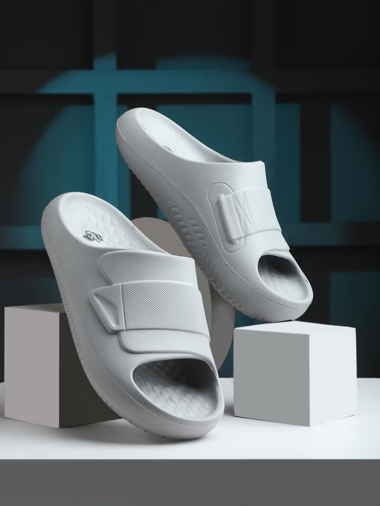 LIBERTY A-HA DREAMWALKM Grey Casual Sliders for Men Nykaa Fashion sale