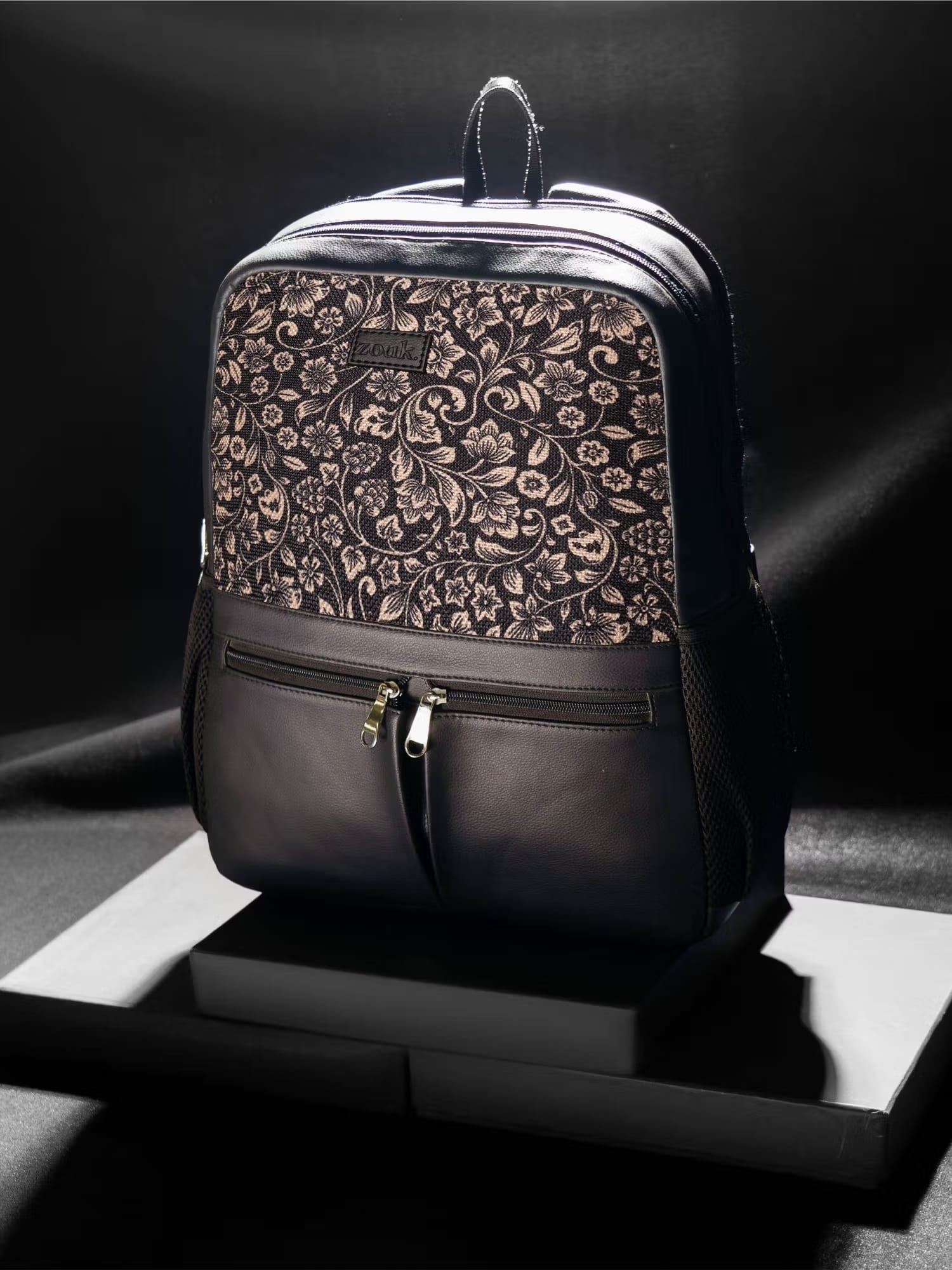 Zouk Flomotif Office Backpack Nykaa Fashion sale