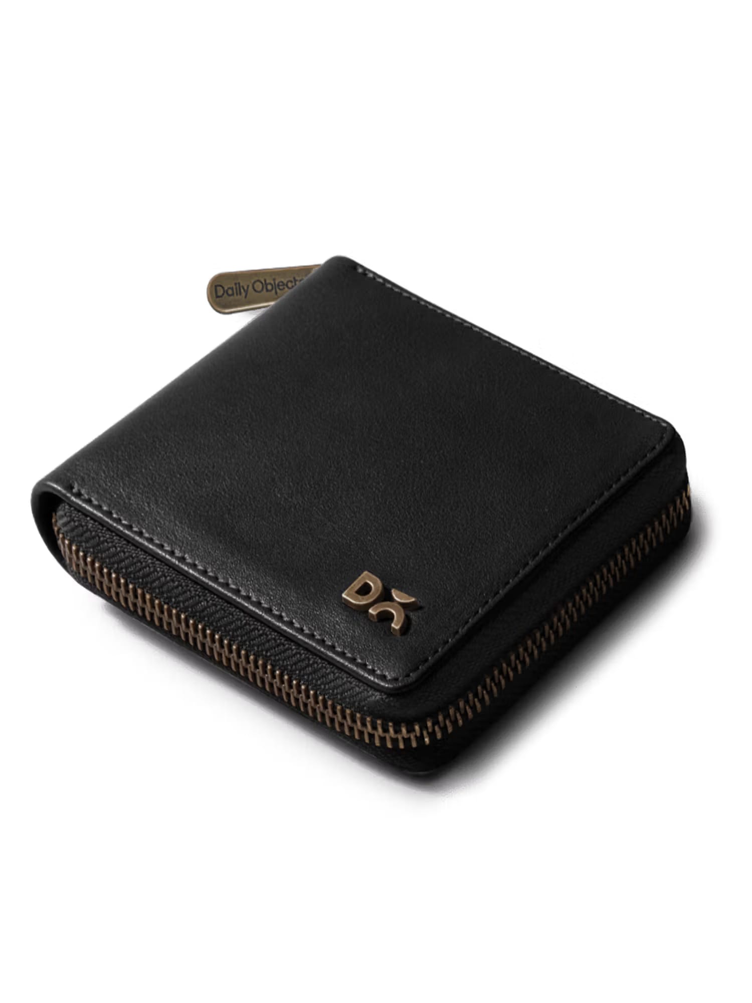 DailyObjects Black Veg Leather Zip Wallet (M) Nykaa Fashion sale