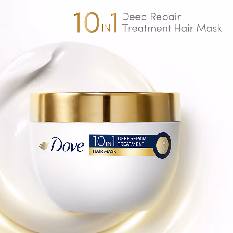 Dove 10 In 1 Deep Repair Treatment Hair Mask For Dry & Frizzy Hair Nykaa sale