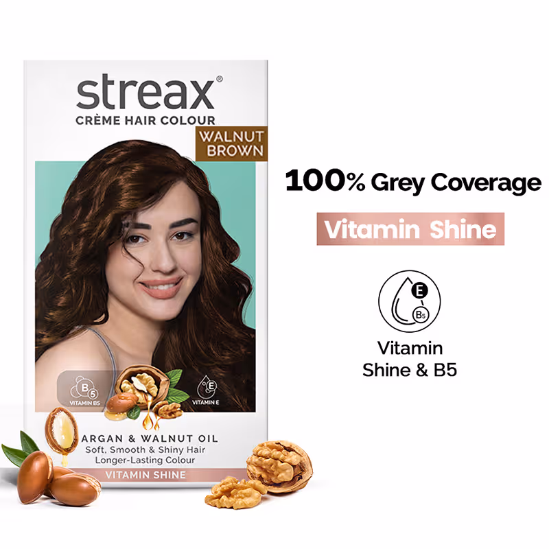 Streax Cream Hair Colour With 100% Grey Coverage & No Ammonia Nykaa sale
