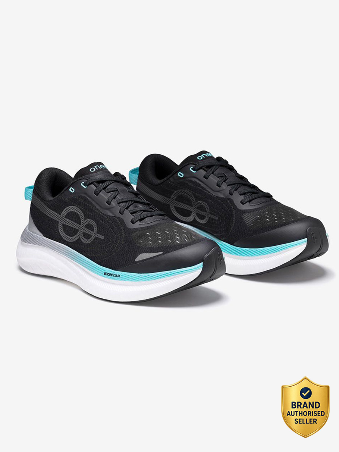 one8 Running Shoes (Black-White) Flipkart sale