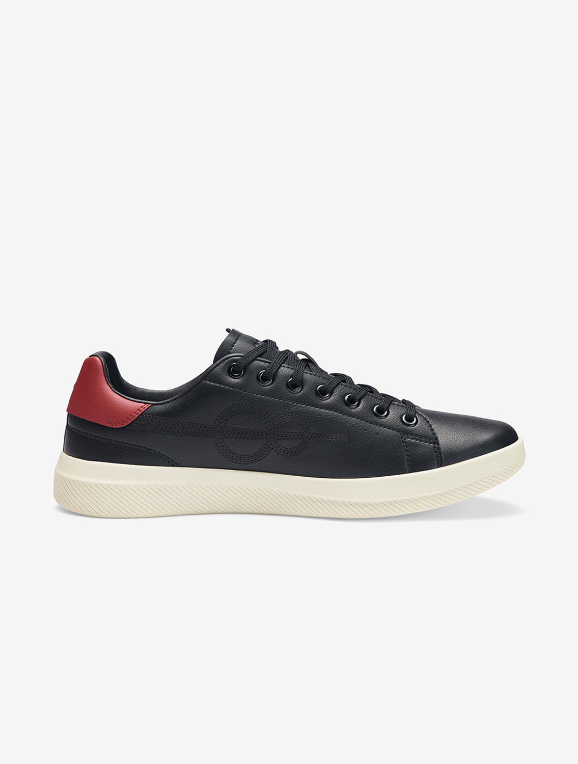 one8 Seam Classic Sneakers (Black-White) Flipkart sale