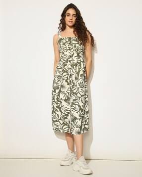 ONLY Women A-Line Midi Dress AJIO sale