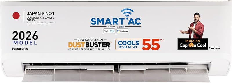Panasonic 1.5 Ton 5 Star Inverter Split AC
