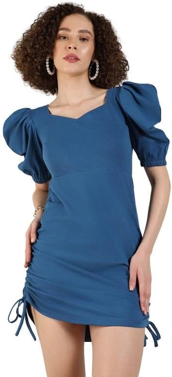PINACOLADA Blue A-Line Mini Dress
