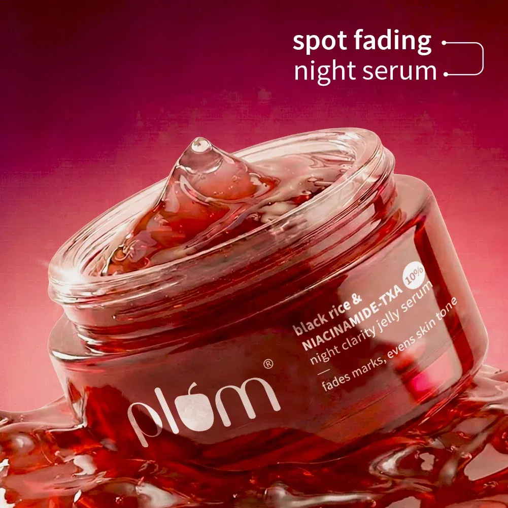 Plum Black Rice & 10% Niacinamide-TXA Night Clarity Jelly Serum Plum sale