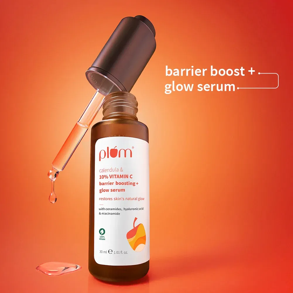 Plum 10% Vitamin C & Calendula Barrier Boosting + Glow Serum Plum sale