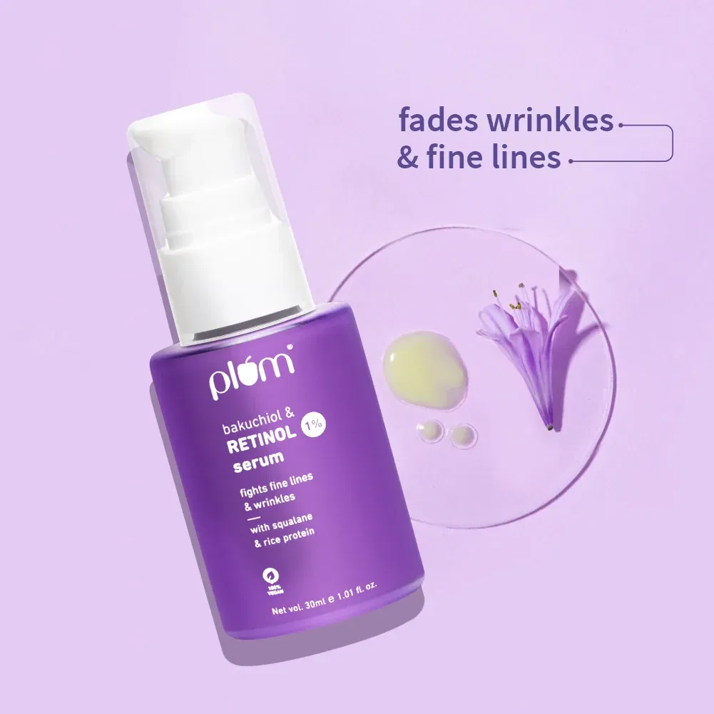Plum 1% Retinol & Bakuchiol Face Serum Plum sale
