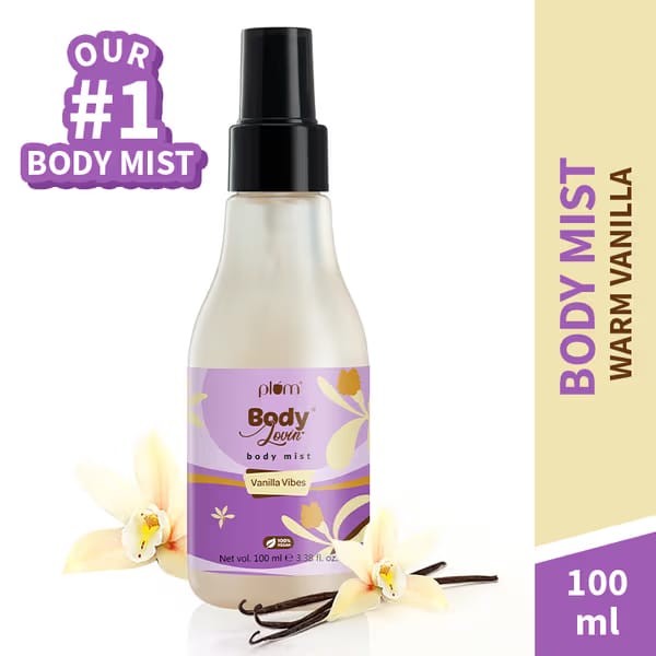 Plum BodyLovin Vanilla Vibes Body Mist For A Long Lasting Vanilla Fragrance Nykaa sale