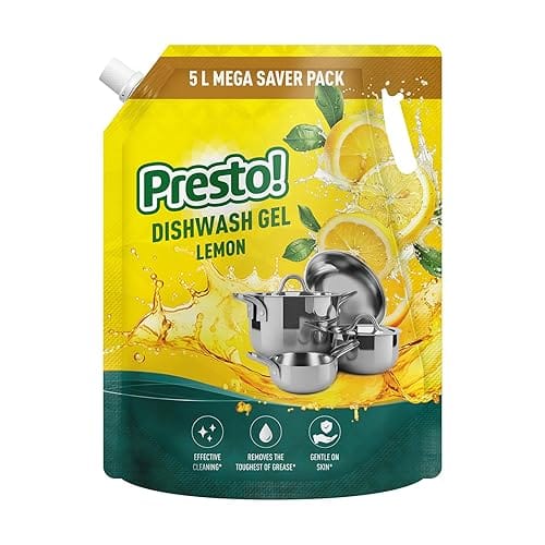 Amazon Brand Presto! Dishwash Gel (5L) Amazon sale